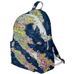 Map Italy Blue The Plain Backpack by ConteMonfrey