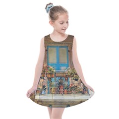 Beautiful Venice Window Kids  Summer Dress by ConteMonfrey