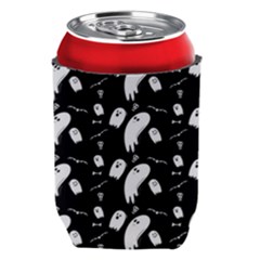 Ghost Background Halloween Can Holder by Wegoenart