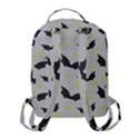 Boo! Bat Rain - Halloween Decor  Flap Pocket Backpack (Small) View3