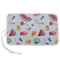 Fruit Summer Vitamin Watercolor Pen Storage Case (s) by Wegoenart