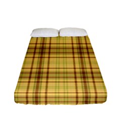 Plaid Fitted Sheet (full/ Double Size) by nateshop