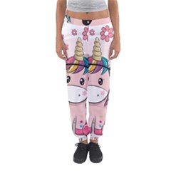 Cartoon Unicorn Fantasy Women s Jogger Sweatpants by Jancukart