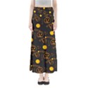Halloween Background Pattern Full Length Maxi Skirt View1
