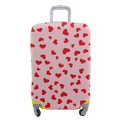 Hearts Valentine Heart Pattern Luggage Cover (small) by Ravend