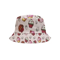 Cake Cupcake Sweet Dessert Food Bucket Hat (kids) by Ravend