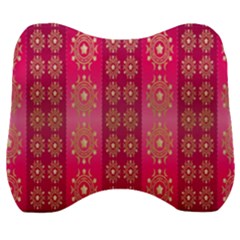 Background-15 Velour Head Support Cushion by nateshop