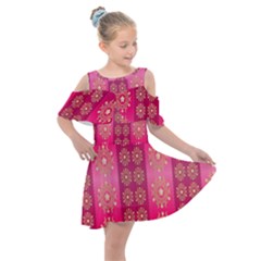 Background-15 Kids  Shoulder Cutout Chiffon Dress by nateshop