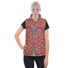 Buddhist Mandala Women s Button Up Vest by nateshop