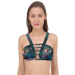 Planet Galaxy Fantasy Cage Up Bikini Top by danenraven