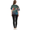 Planet Galaxy Fantasy One Shoulder Cut Out Tee View2