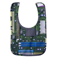 Illustration Motherboard Pc Computer Baby Bib by danenraven