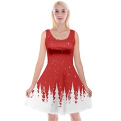 Merry Cristmas,royalty Reversible Velvet Sleeveless Dress by nateshop