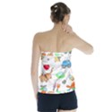 Children Pattern Cute Pattern Strapless Top View2