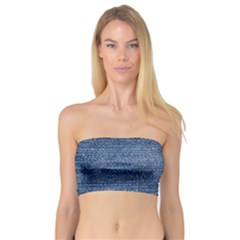 Jeans Bandeau Top by nateshop