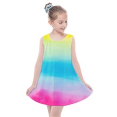 Watercolor Kids  Summer Dress by nateshop