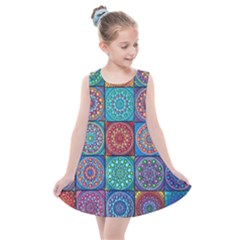 Mandala Art Kids  Summer Dress by nateshop