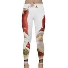 Christmas Figures 8 Classic Yoga Leggings by artworkshop