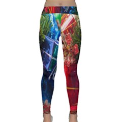 Christmas Ornaments Classic Yoga Leggings by artworkshop