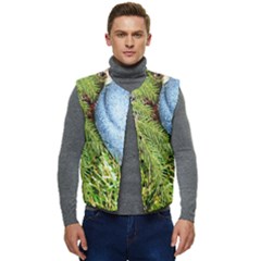 Decoration Men s Short Button Up Puffer Vest	 by artworkshop