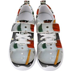 Snowman Men s Velcro Strap Shoes by artworkshop