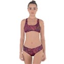 Shapes Shape Spiral Pattern Swirls Swril Criss Cross Bikini Set View1