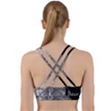 Apple Males Almond Bread Abstract Back Weave Sports Bra View2