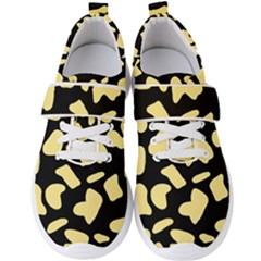 Cow Yellow Black Men s Velcro Strap Shoes by ConteMonfrey