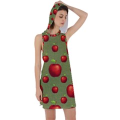 Apples Racer Back Hoodie Dress by nateshop