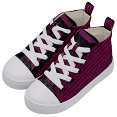 Background-044 Kids  Mid-top Canvas Sneakers by nateshop