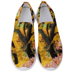 Japan Garden Color Tree Zen Men s Slip On Sneakers by Wegoenart