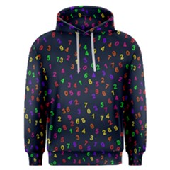 Number Digit Learning Education Men s Overhead Hoodie by Wegoenart