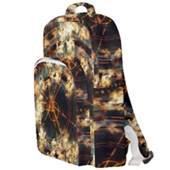 Science Fiction Background Fantasy Double Compartment Backpack by Wegoenart