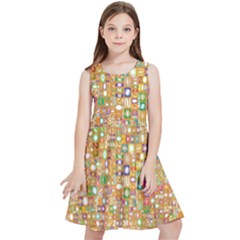 Calendar -1 Kids  Skater Dress by nateshop