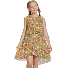 Calendar -1 Kids  Frill Swing Dress by nateshop