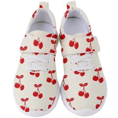 Cherries Women s Velcro Strap Shoes by nateshop