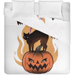 Halloween Duvet Cover Double Side (king Size) by Sparkle