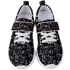 Science Einstein Formula Mathematics Physics Women s Velcro Strap Shoes by danenraven