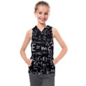 Science Einstein Formula Mathematics Physics Kids  Sleeveless Hoodie View1