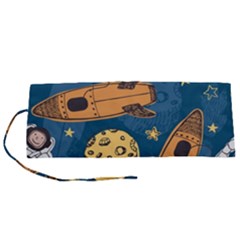 Missile Pattern Roll Up Canvas Pencil Holder (s) by Ravend