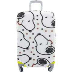 Dog Pattern Luggage Cover (large) by Jancukart