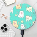 Seamless-pattern-cute-cat-cartoon-with-hand-drawn-style Wireless Charger View1