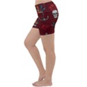 Tattoo-old-school-background-pattern Lightweight Velour Yoga Shorts View2