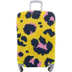 Leopard-print-seamless-pattern Luggage Cover (large) by Jancukart