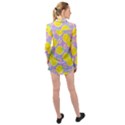 Purple lemons  Long Sleeve Chiffon Shirt View2