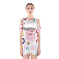 Its Time To Celebrate Shoulder Cutout One Piece Dress by ConteMonfrey