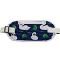 Swan pattern elegant design Rounded Waist Pouch View1