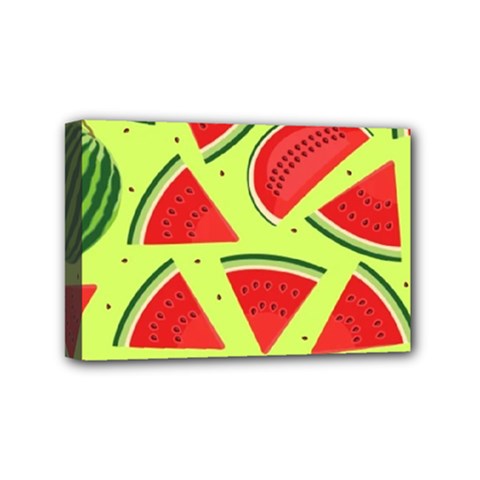 Pastel Watermelon   Mini Canvas 6  X 4  (stretched) by ConteMonfrey