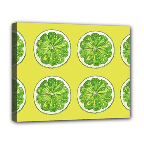 Yellow Lemonade  Deluxe Canvas 20  X 16  (stretched) by ConteMonfrey