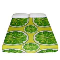 Lemon Cut Fitted Sheet (queen Size) by ConteMonfrey